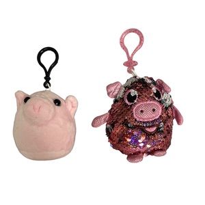 Mini Pig Keychains